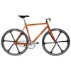 Telaio In Alluminio Fixed Cromovelato Arancio Misura 53, Forcella Da 1” Filettata On Line Vendita Telai Scatto Fisso -Shimanotoz Outlet telaio in alluminio fixed cromovelato arancio misura 53 forcella da 1 filettata